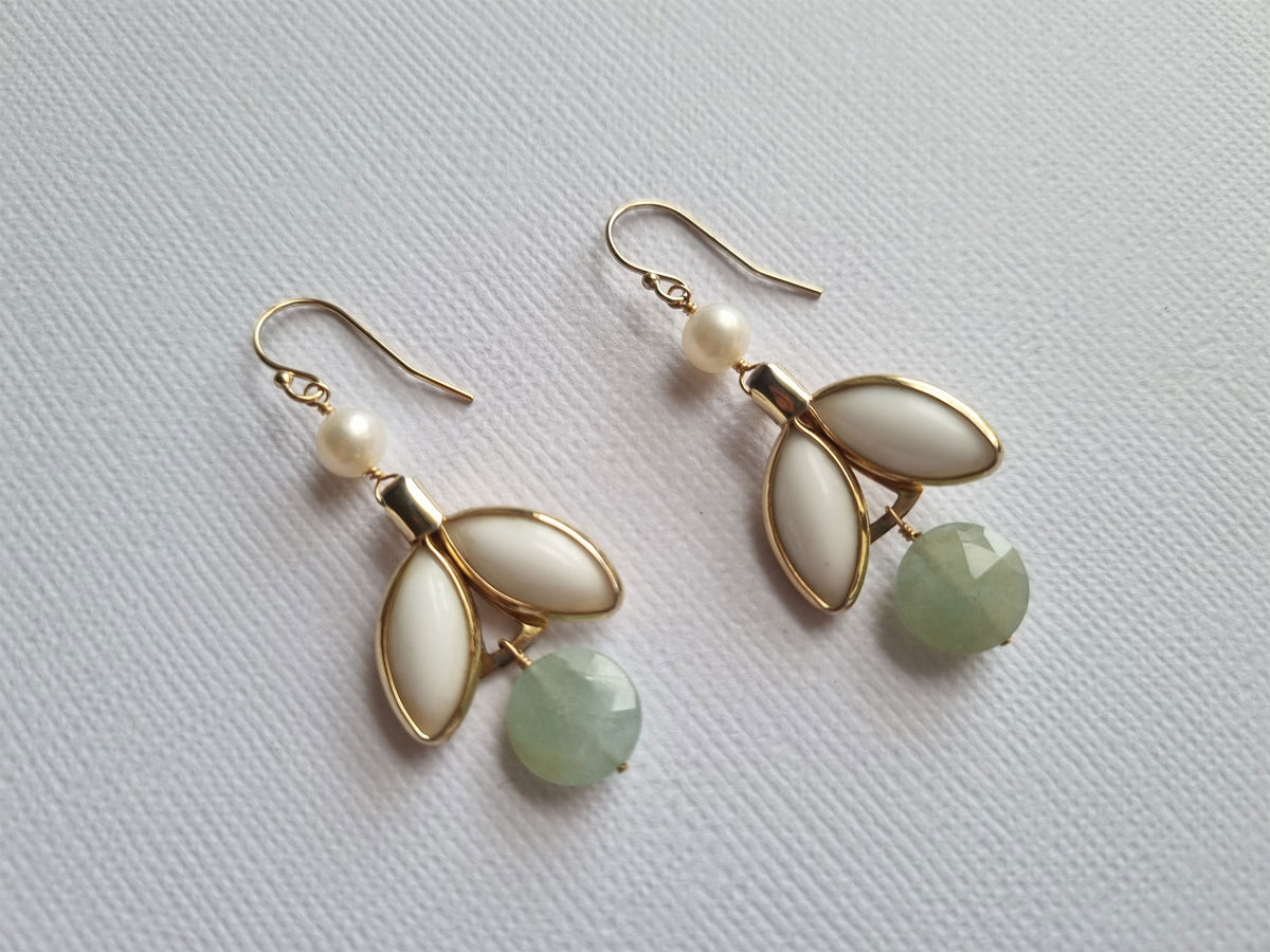 milk pastels earrings pequitobun Jewellery