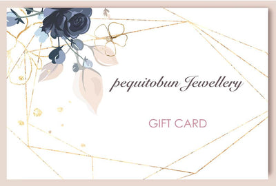 USD$50 pequitobun Jewellery Gift Card - pequitobun Jewellery